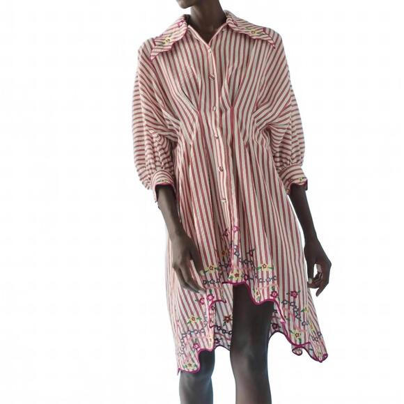 CELIA B Dresses & Skirts - NEW CELIA B pomme dress in red stripes
